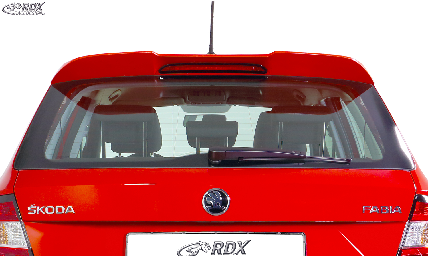 Aileron / Becquet RDX pour SKODA Fabia 3 (NJ/5J) Aileron arrière