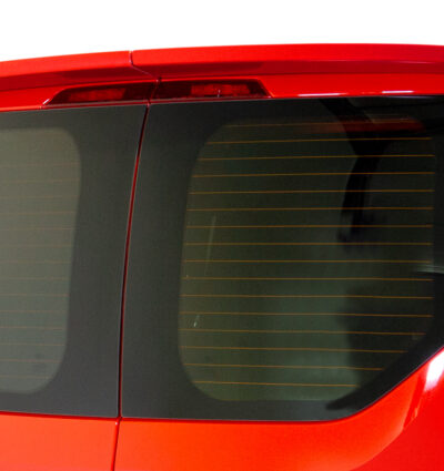 Aileron / Becquet RDX pour FORD Transit Custom / Tourneo Custom (2012-2023) (pour portes battantes) Aileron de coffre arrière