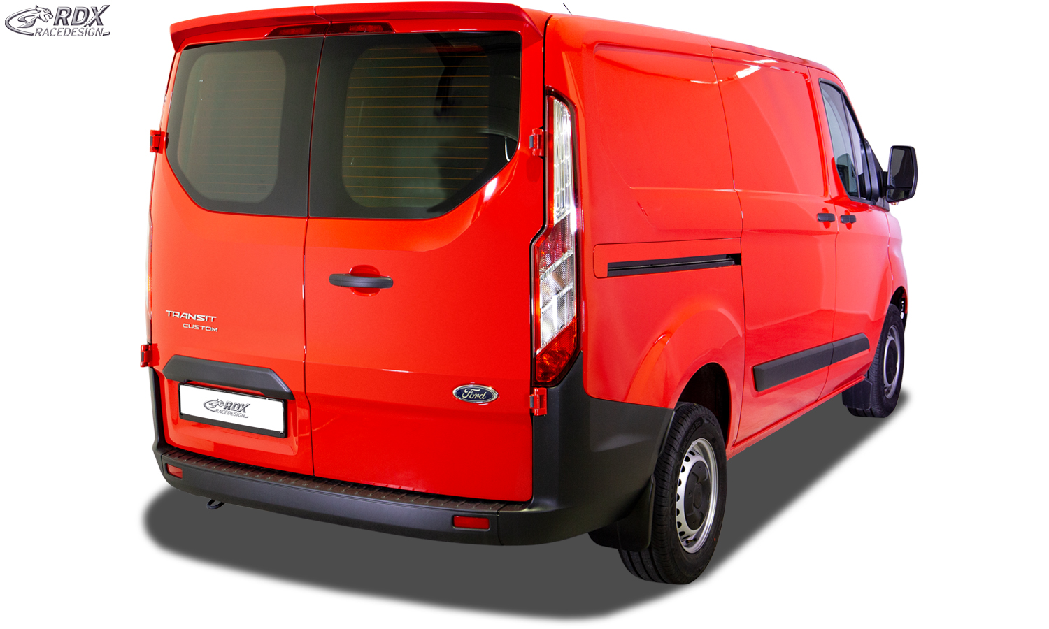 Aileron / Becquet RDX pour FORD Transit Custom / Tourneo Custom (2012-2023) (pour portes battantes) Aileron de coffre arrière