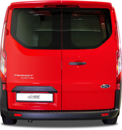 Aileron / Becquet RDX pour FORD Transit Custom / Tourneo Custom (2012-2023) (pour portes battantes) Aileron de coffre arrière