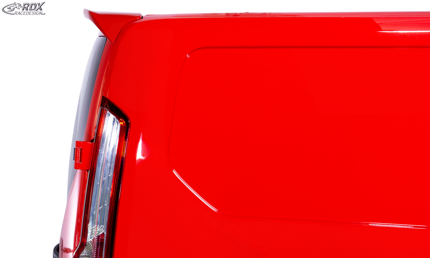 Aileron / Becquet RDX pour FORD Transit Custom / Tourneo Custom (2012-2023) (pour portes battantes) Aileron de coffre arrière