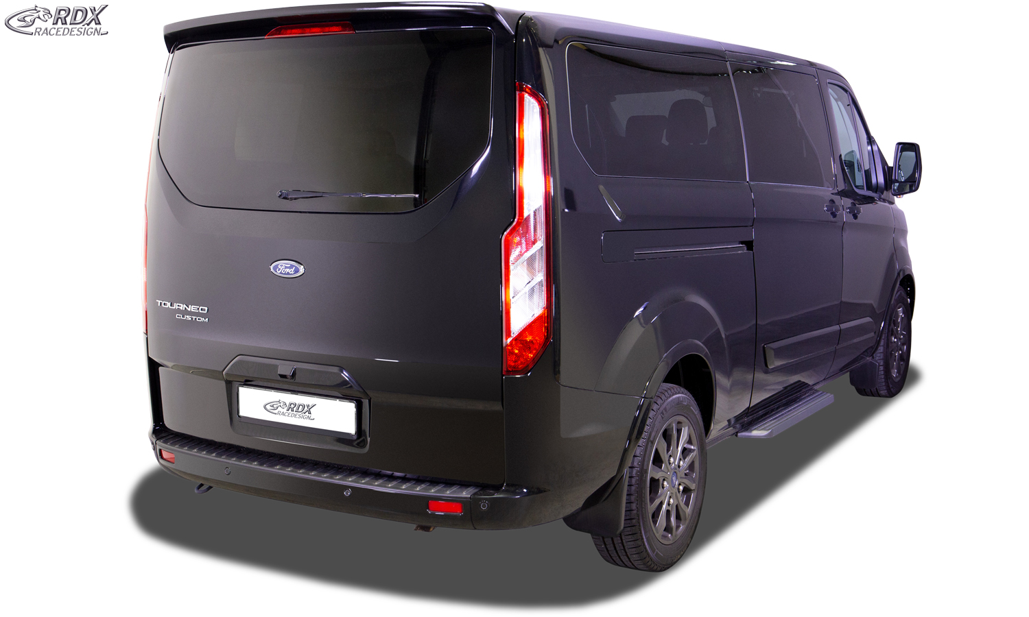 Aileron / Becquet RDX pour FORD Transit Custom / Tourneo Custom (2012-2023) (pour coffre simple) Aileron de coffre arrière personnalisé
