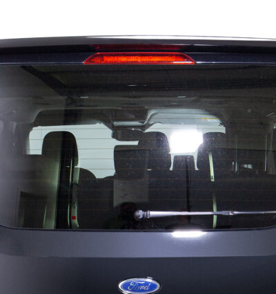 Aileron / Becquet RDX pour FORD Transit Custom / Tourneo Custom (2012-2023) (pour coffre simple) Aileron de coffre arrière personnalisé