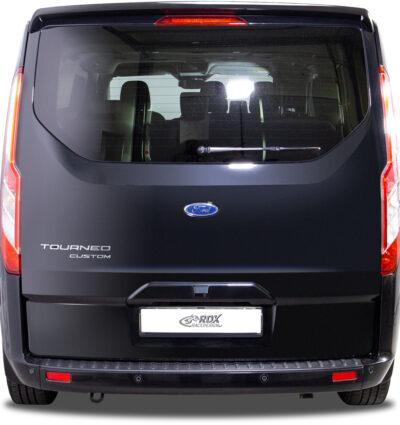 Aileron / Becquet RDX pour FORD Transit Custom / Tourneo Custom (2012-2023) (pour coffre simple) Aileron de coffre arrière personnalisé