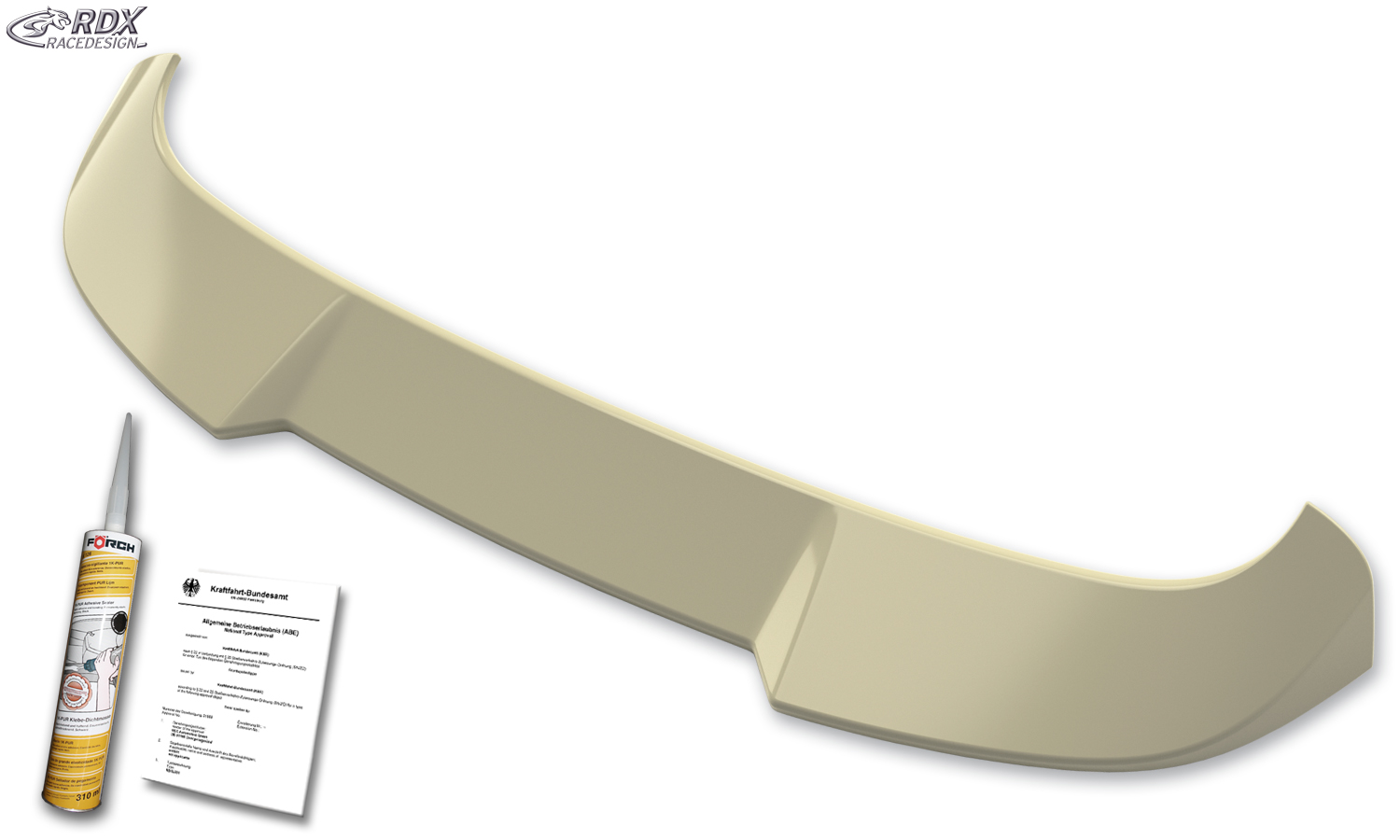 Aileron / Becquet RDX pour FORD Kuga 2 (DM2) 2012-2020, aileron de coffre arrière