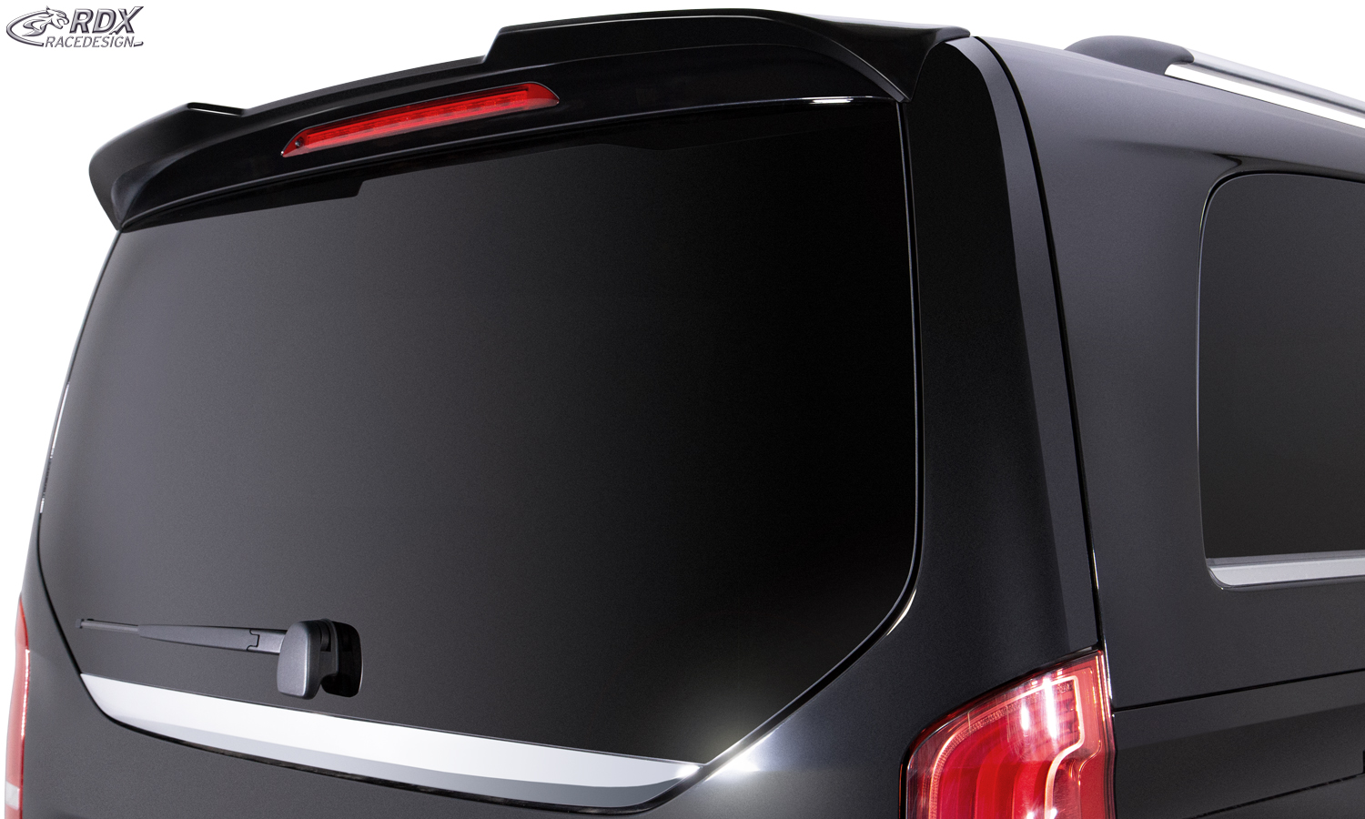 Aileron / Becquet RDX pour MERCEDES Classe V W447 (2014-présent) (pour hayon / coffre simple, également pour AMG Line) Aileron de coffre arrière – Image 14