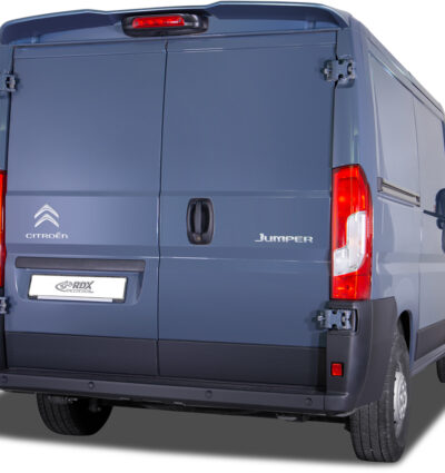 Aileron / Becquet RDX pour FIAT Ducato, CITROËN Jumper/Relay, OPEL, VAUXHALL Movano, PEUGEOT Boxer, TOYOTA Proace Max et RAM ProMaster (H1) ; aileron de coffre