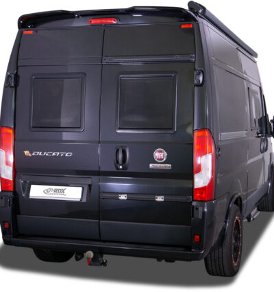 Aileron / Becquet RDX pour FIAT Ducato, CITROËN Jumper/Relay, OPEL, VAUXHALL Movano, PEUGEOT Boxer, TOYOTA Proace Max, IVECO eSuperJolly et RAM ProMaster (H2) ; aileron de coffre