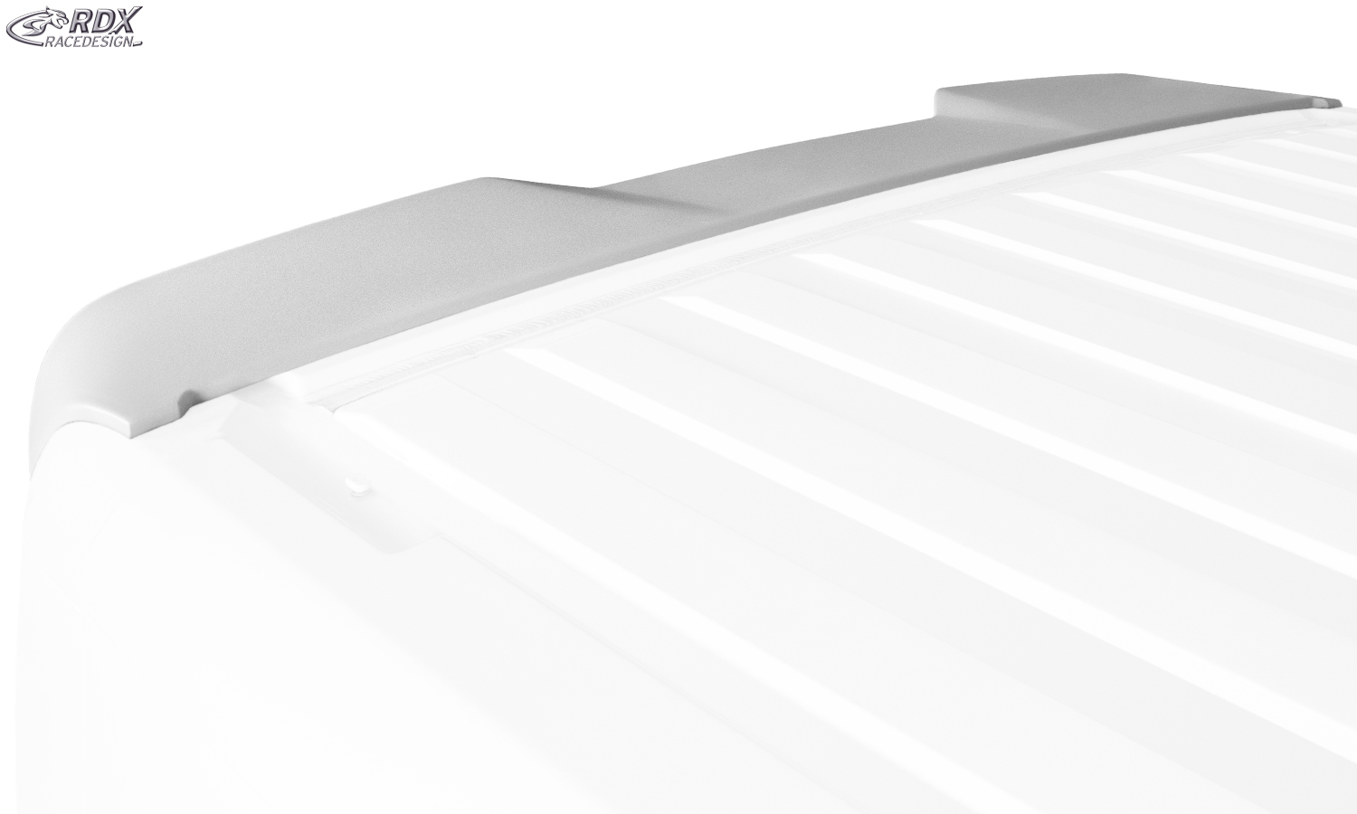 Aileron / Becquet RDX pour FIAT Ducato, CITROËN Jumper/Relay, OPEL, VAUXHALL Movano, PEUGEOT Boxer, TOYOTA Proace Max, IVECO eSuperJolly et RAM ProMaster (H2) ; aileron de coffre