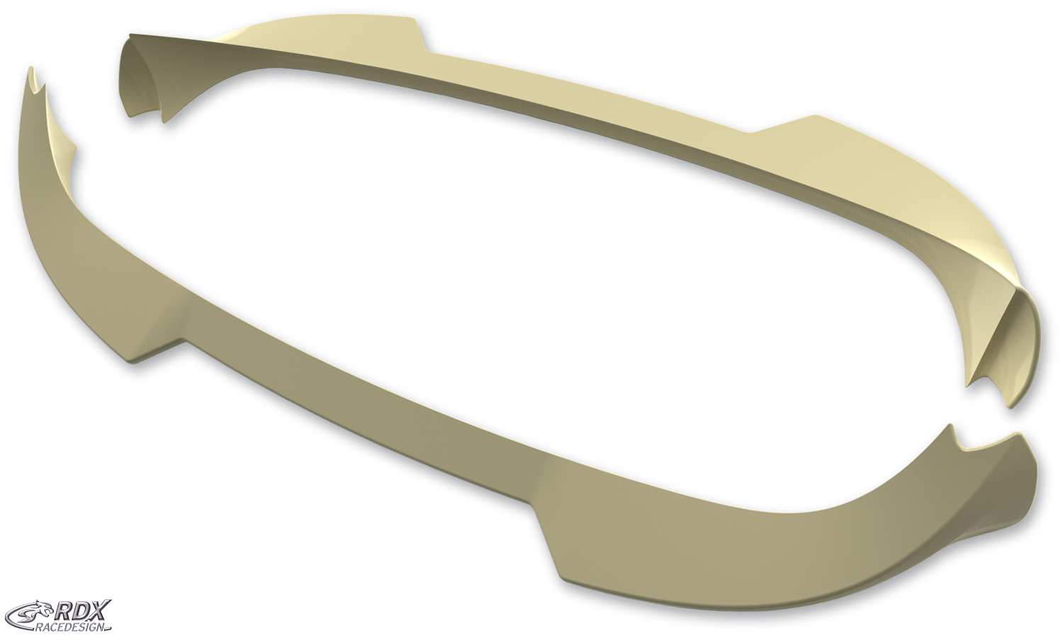 Aileron / Becquet RDX pour VW Caddy 2K 2KN (2015-2020) pour coffre simple, aileron arrière de coffre