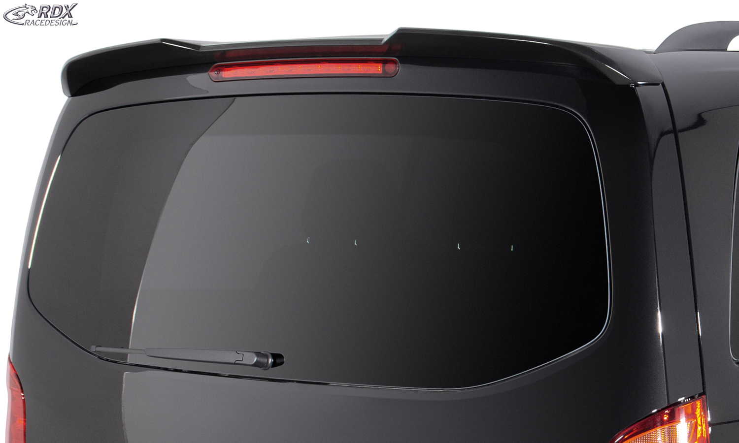 Aileron / Becquet RDX pour MERCEDES Vito et Classe V W447 (2014-présent) (pour hayon / coffre simple) Aileron de coffre arrière