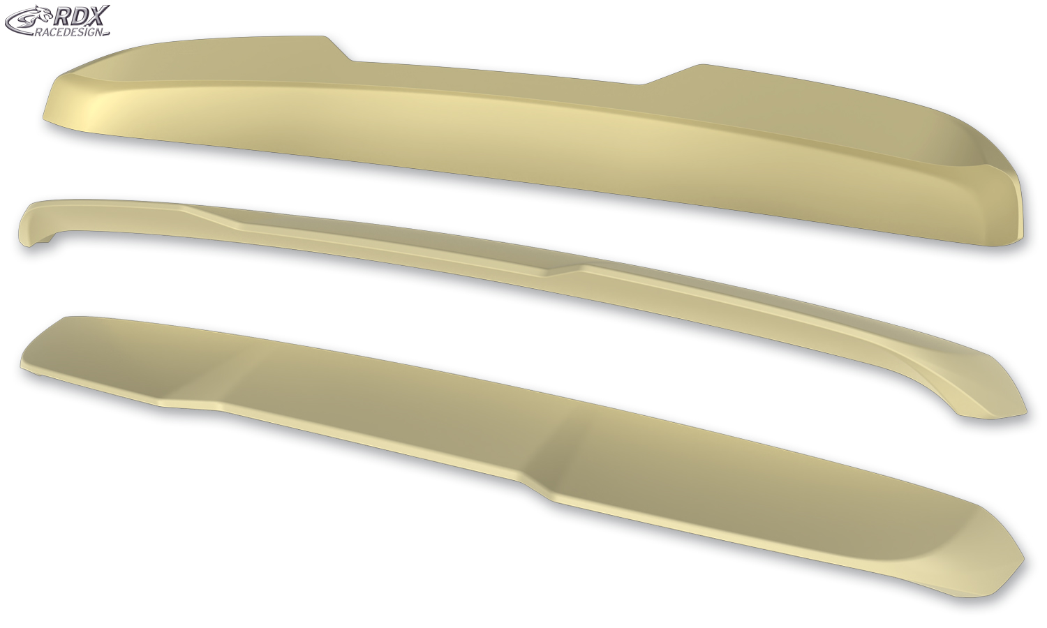 Aileron / Becquet RDX pour MERCEDES Vito et Classe V W447 (2014-présent) (pour hayon / coffre simple) Aileron de coffre arrière