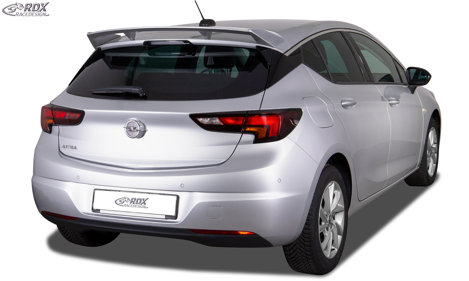 Aileron / Becquet RDX pour OPEL Astra K (2015-2021) Aileron de coffre arrière