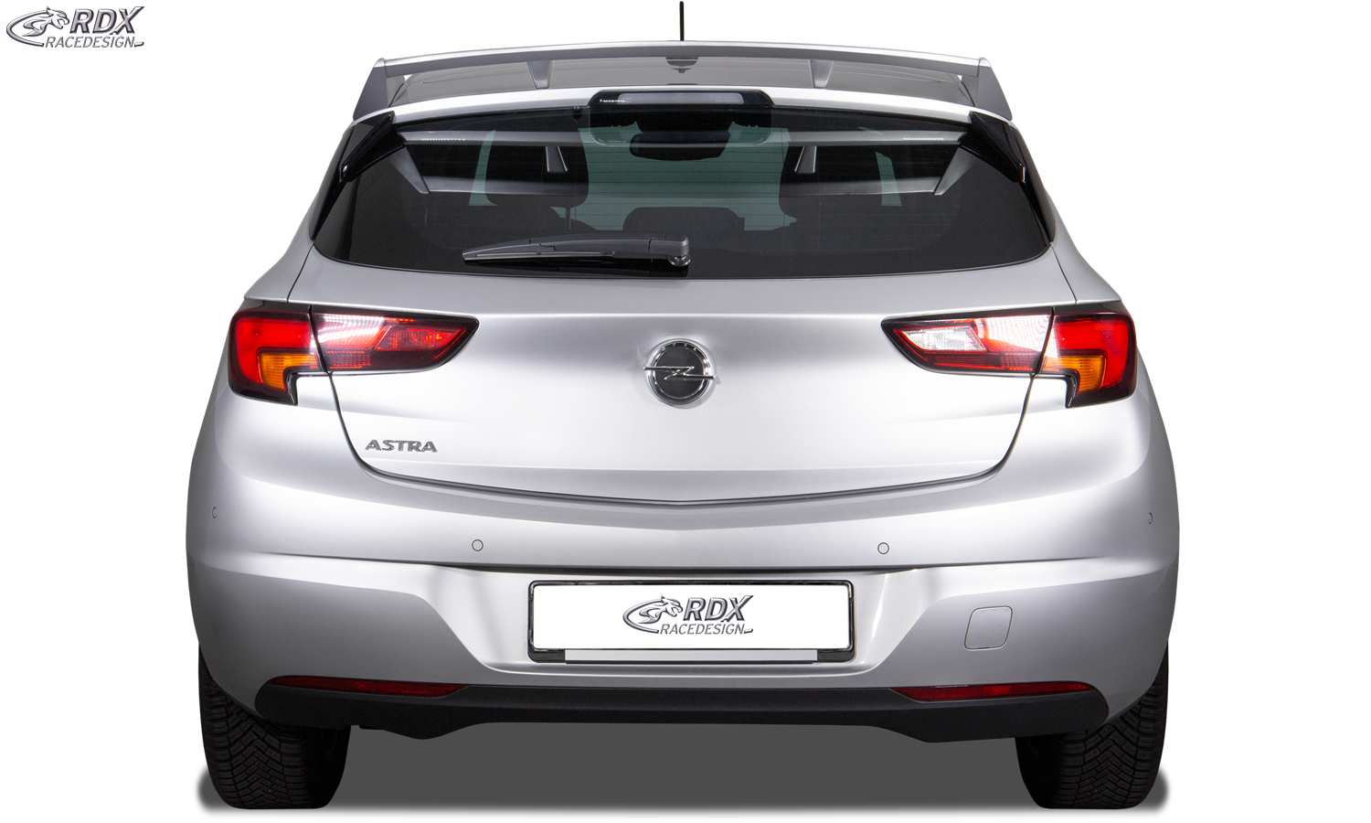 Aileron / Becquet RDX pour OPEL Astra K (2015-2021) Aileron de coffre arrière