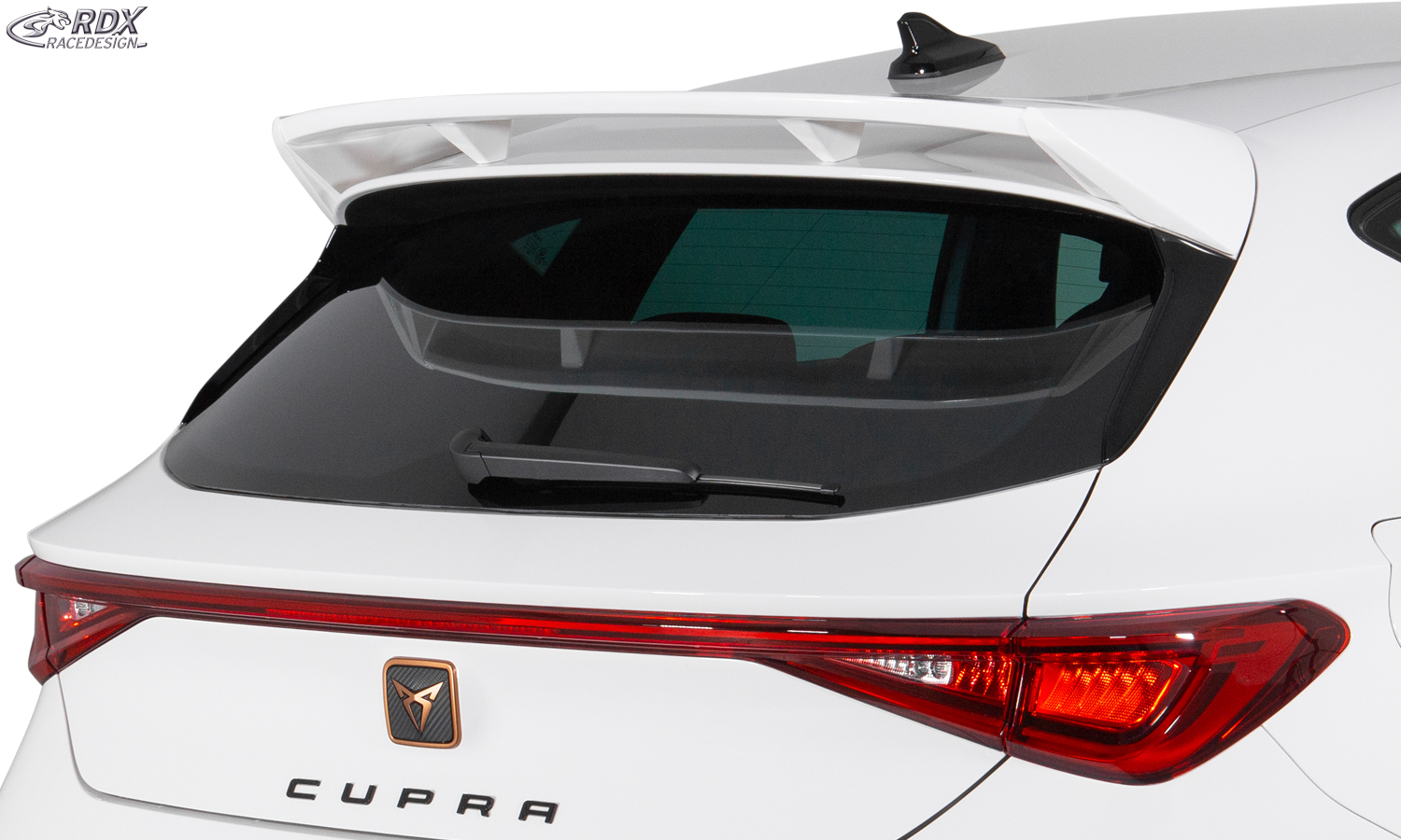 Aileron / Becquet RDX pour SEAT Leon KL et CUPRA Leon KL (2020+) ; aileron de coffre arrière