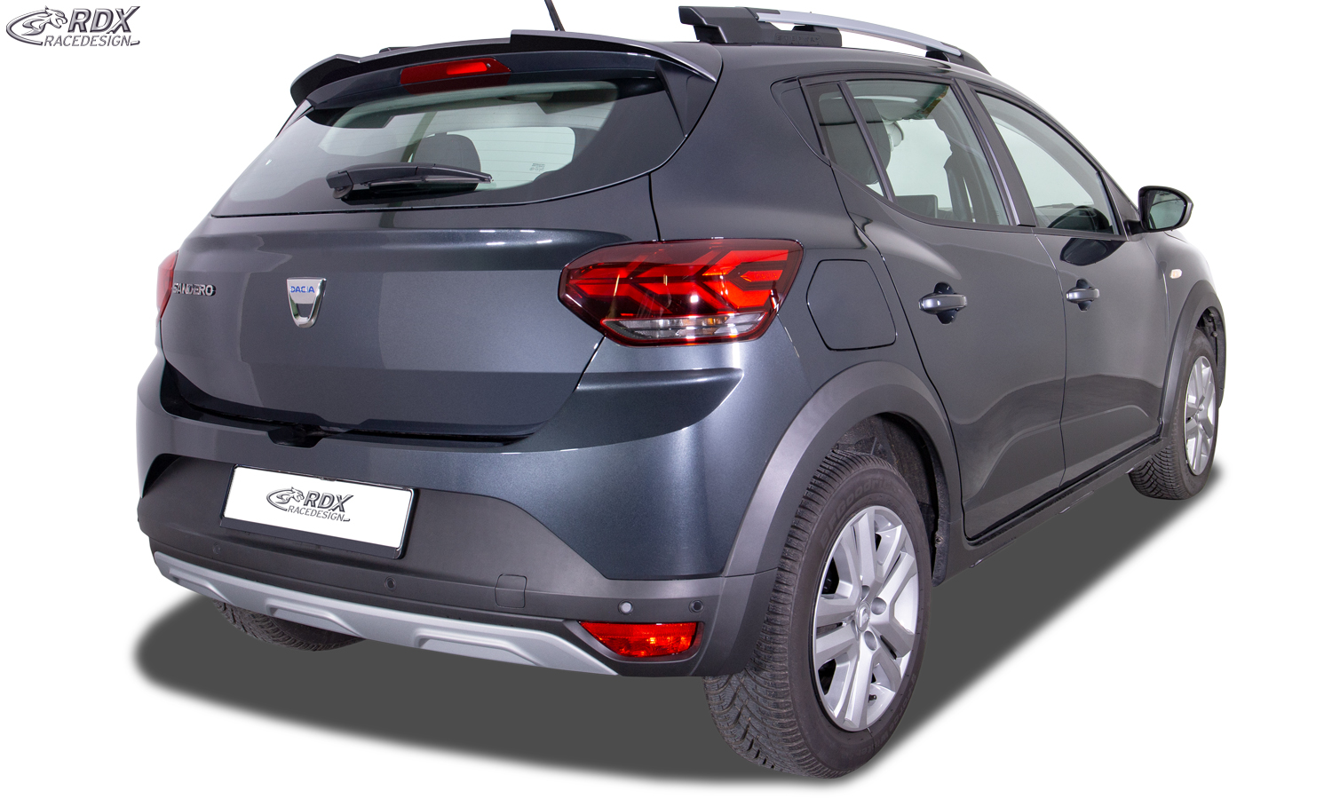 Aileron / Becquet RDX pour DACIA Sandero 3 (DJF) 2020+ Aileron de coffre arrière
