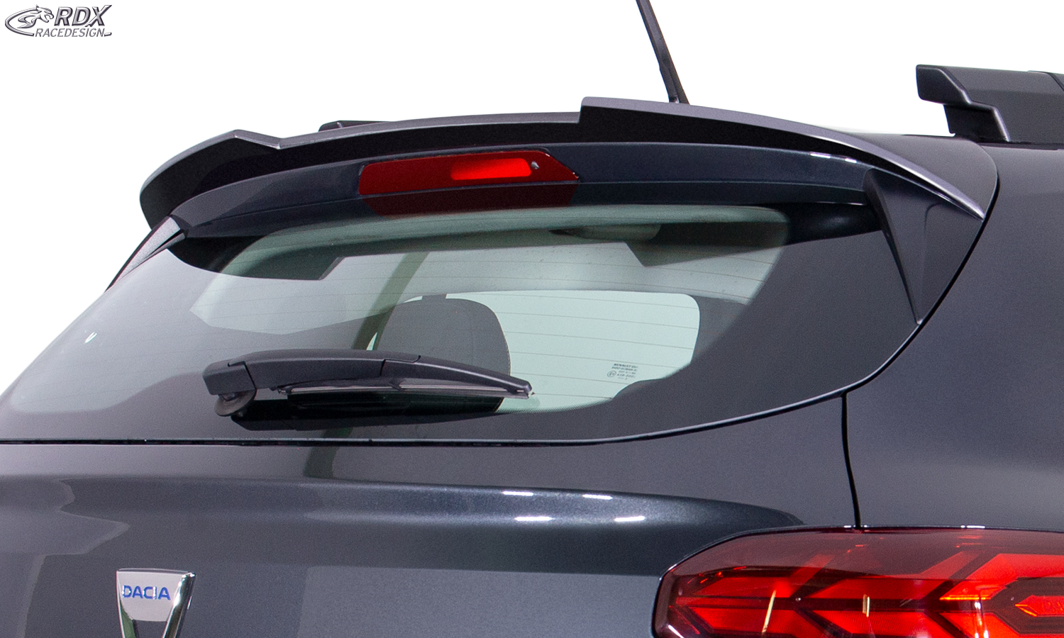Aileron / Becquet RDX pour DACIA Sandero 3 (DJF) 2020+ Aileron de coffre arrière