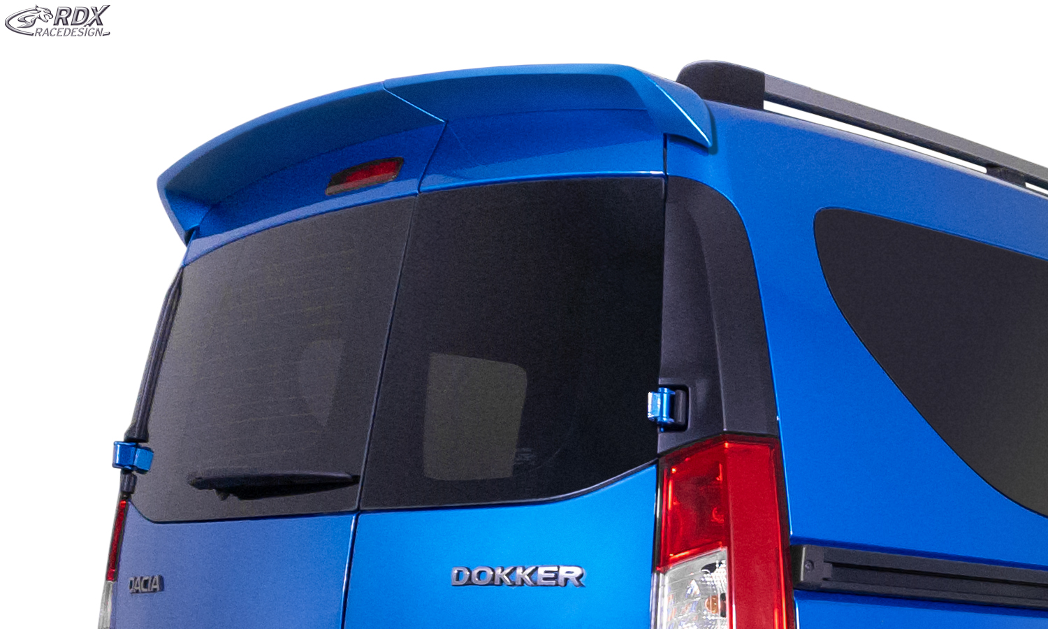 RDX Spoiler de Toit pour DACIA Dokker (SD) Aileron de Spoiler Arrière