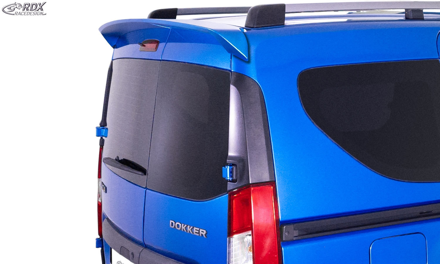 RDX Spoiler de Toit pour DACIA Dokker (SD) Aileron de Spoiler Arrière