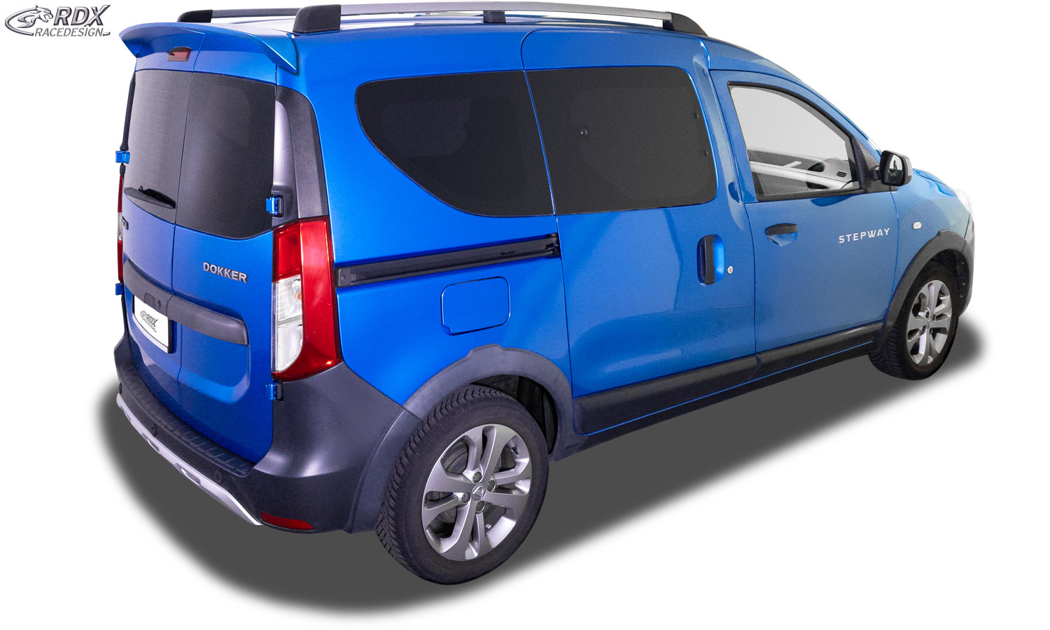 RDX Spoiler de Toit pour DACIA Dokker (SD) Aileron de Spoiler Arrière