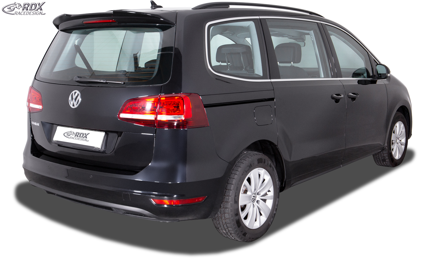 Aileron / Becquet RDX pour VW Sharan 7N 2010-2022 et SEAT Alhambra 7N 2010-2022, aileron de coffre arrière
