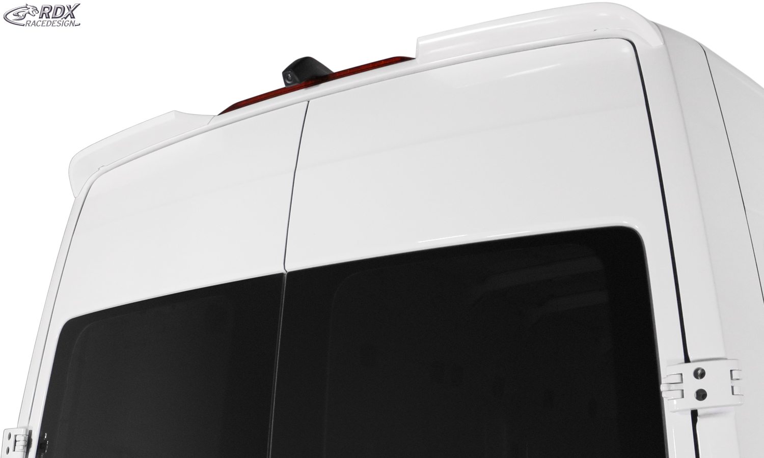 Aileron / Becquet RDX pour VW Crafter toit surélevé (H2) et MAN TGE toit surélevé Standard H2 (2017-présent) Aileron de coffre arrière