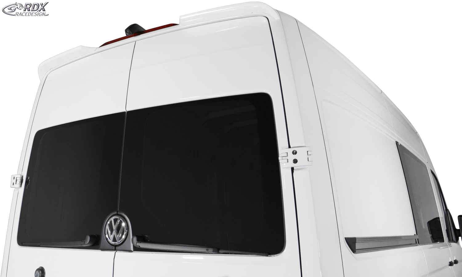 Aileron / Becquet RDX pour VW Crafter toit surélevé (H2) et MAN TGE toit surélevé Standard H2 (2017-présent) Aileron de coffre arrière
