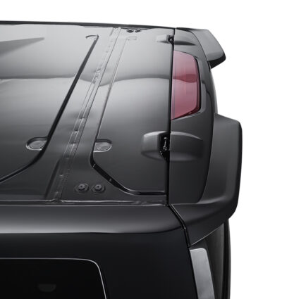 Aileron / Becquet RDX pour FORD Transit Custom / Tourneo Custom (2023+) et VW Transporter / Shuttle / Caravelle (2025+) ; aileron arrière