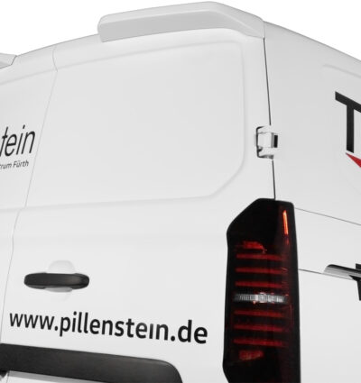 Aileron / Becquet RDX pour FORD Transit Custom / Tourneo Custom (2023+) et VW Transporter / Shuttle / Caravelle (2025+) ; aileron arrière
