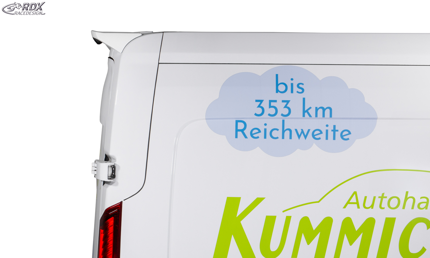Aileron / Becquet arrière pour RDX MAXUS / LDV DELIVER 9 (2020+)