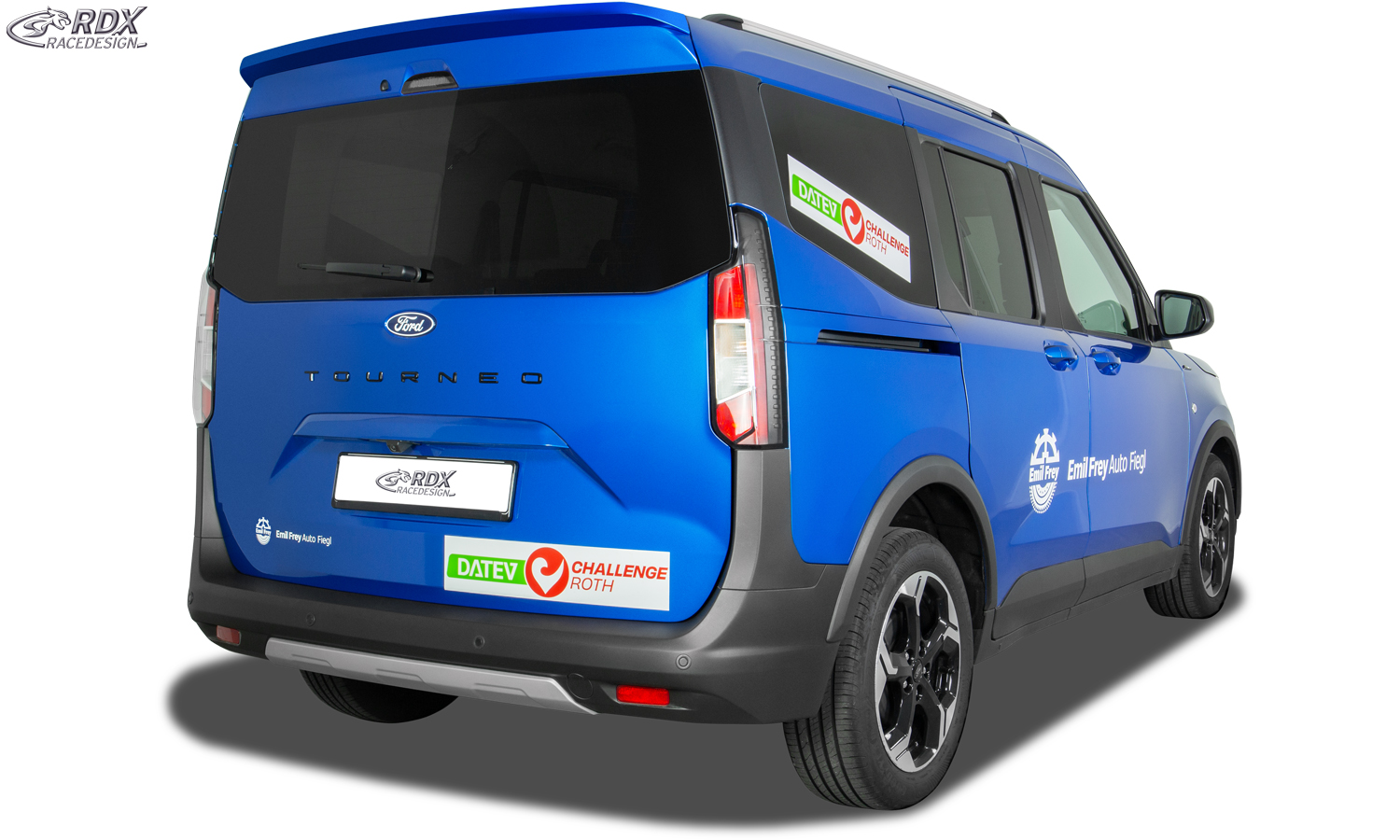 Aileron / Becquet RDX pour FORD Transit Courier et Tourneo Courier (N1P / N3P / 2024+) Aileron arrière