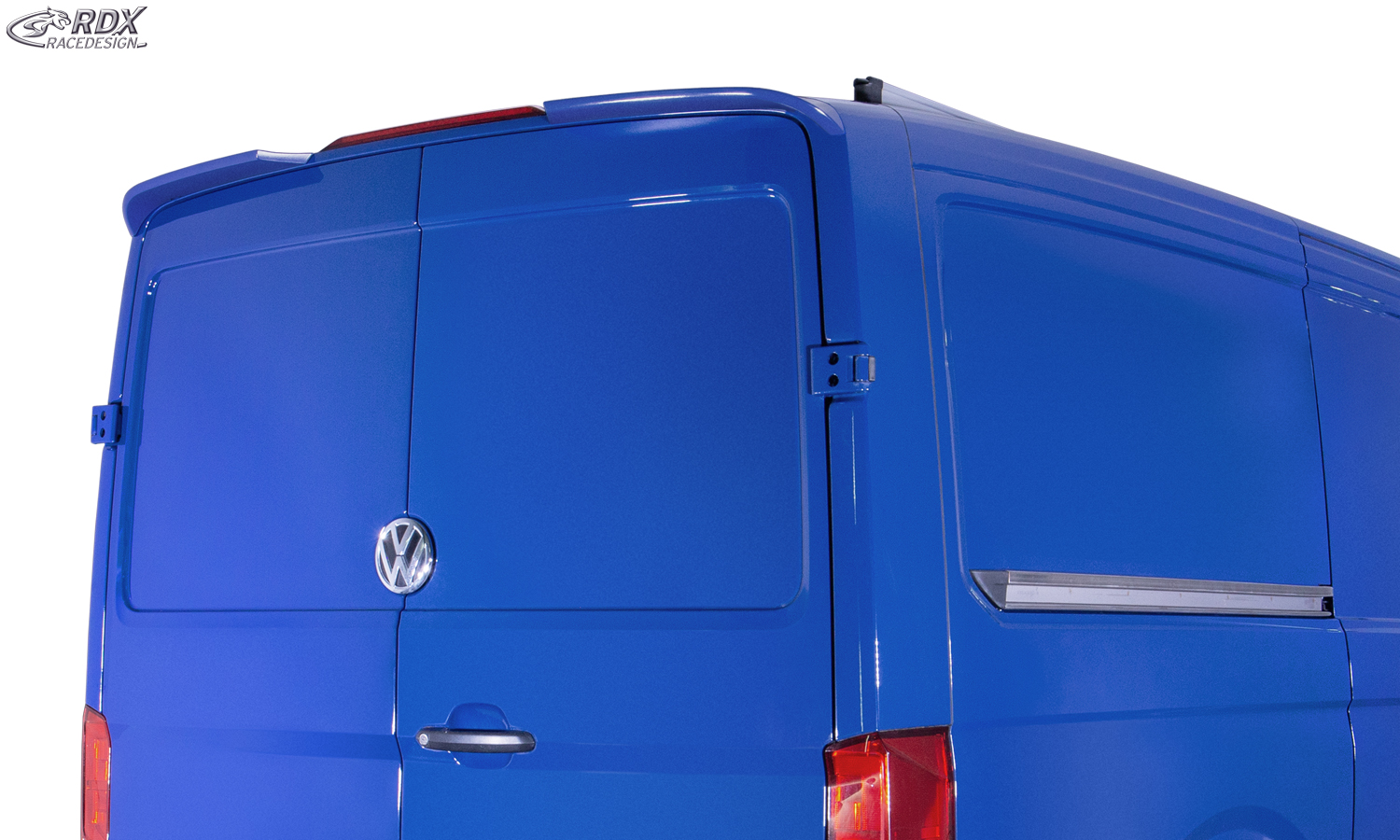 Aileron / Becquet RDX pour VW Crafter toit plat H1 et MAN TGE toit plat (2017-présent) Aileron de coffre arrière