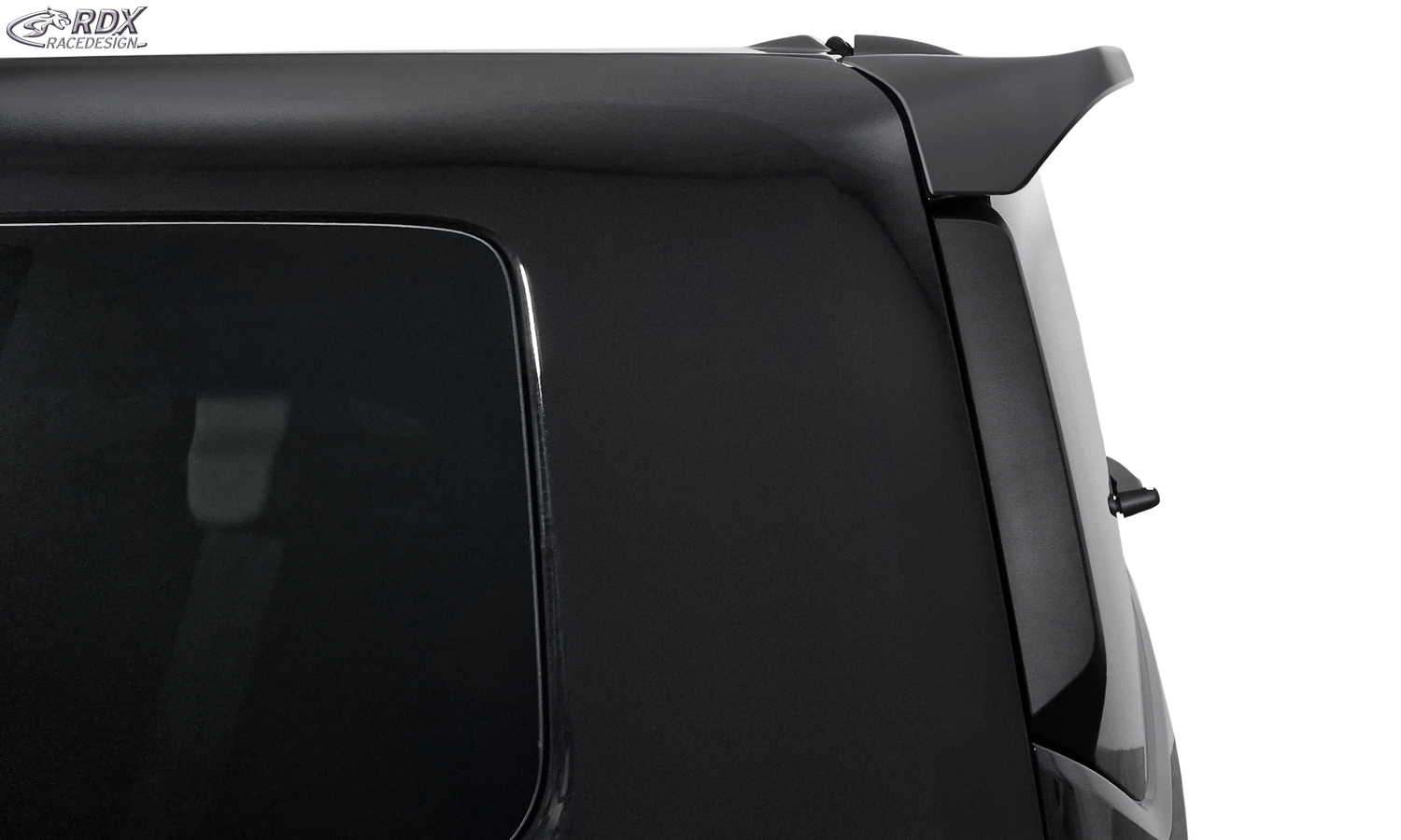 Aileron / Becquet RDX pour FORD Transit Custom / Tourneo Custom (2023+) et VW Transporter / Shuttle / Caravelle (2025+) ; aileron arrière
