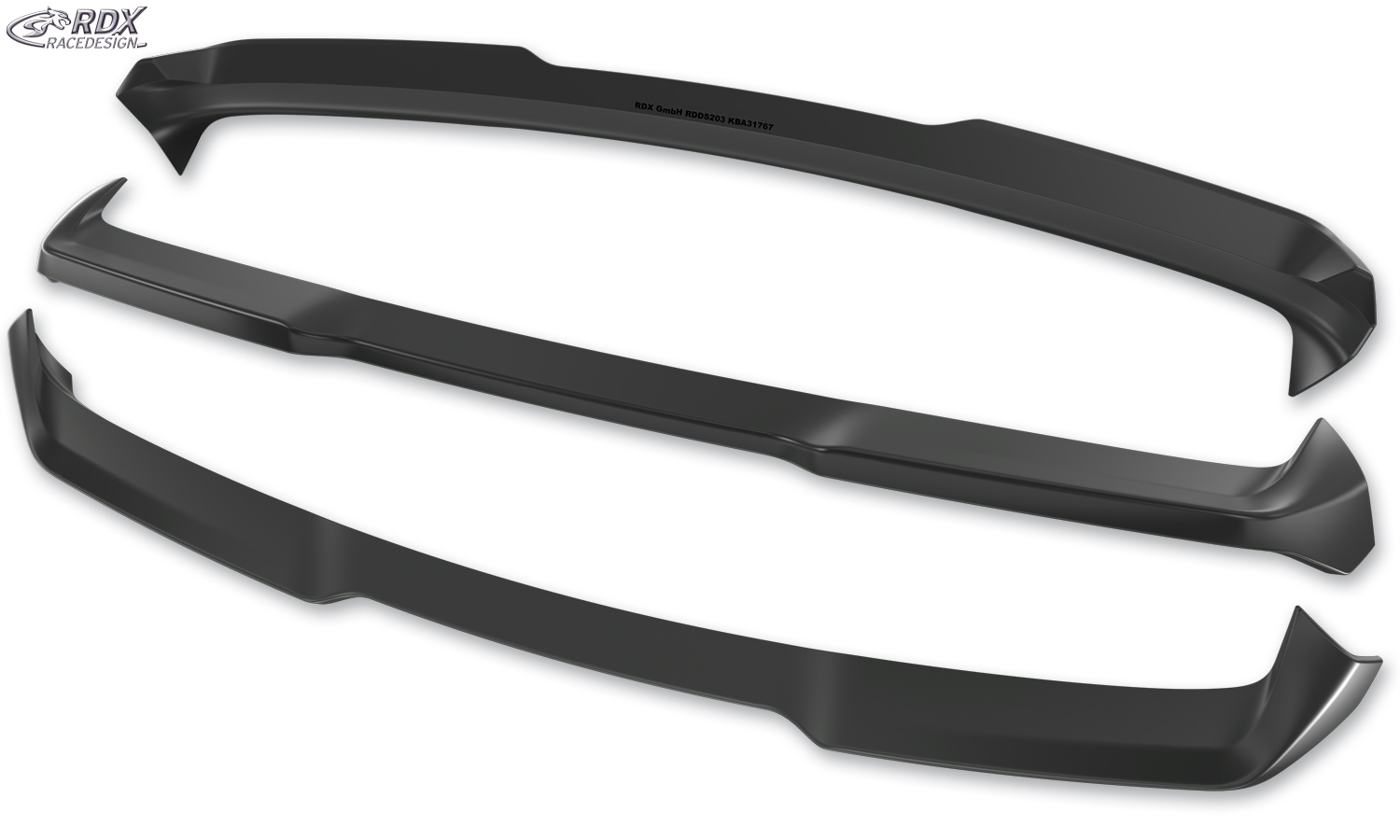 Aileron / Becquet RDX pour FORD Transit Custom / Tourneo Custom (2023+) et VW Transporter / Shuttle / Caravelle (2025+) ; aileron arrière – Image 11