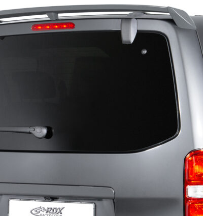 Aileron / Becquet RDX pour CITROËN Jumpy/Dispatch & SpaceTourer, FIAT Scudo & Ulysse, OPEL/VAUXHALL Zafira & Vivaro, PEUGEOT Expert & Traveller, TOYOTA Proace & Proace Verso (V) ; aileron de coffre simple ; aileron arrière.