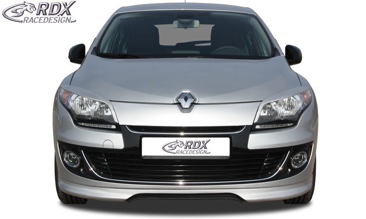 Ajout / Lame de pare-chocs avant RDX pour RENAULT Megane 3 Berline / Grandtour (2012+)