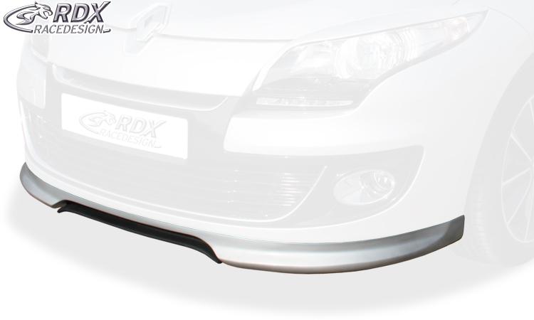Ajout / Lame de pare-chocs avant RDX pour RENAULT Megane 3 Berline / Grandtour (2012+)