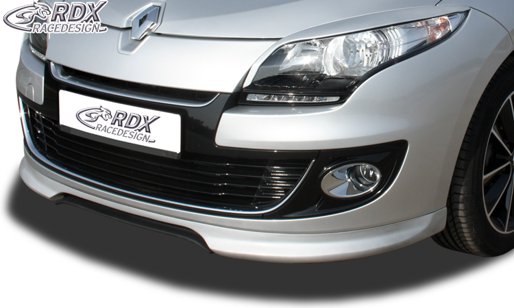 Ajout / Lame de pare-chocs avant RDX pour RENAULT Megane 3 Berline / Grandtour (2012+)