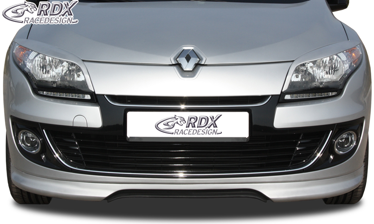 Ajout / Lame de pare-chocs avant RDX pour RENAULT Megane 3 Berline / Grandtour (2012+)