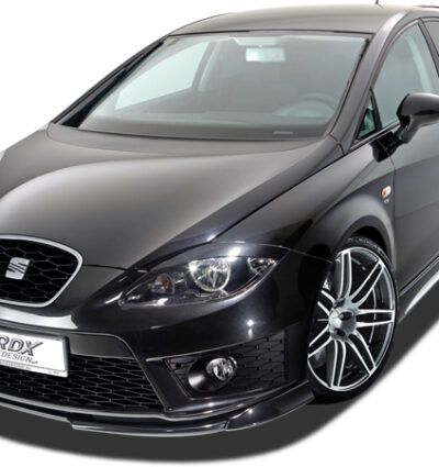 Ajout / Lame de pare-chocs avant RDX VARIO-X pour SEAT Leon 1P Facelift 2009+ FR et Cupra