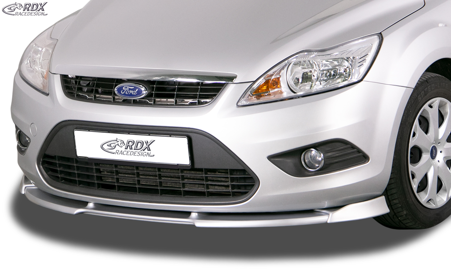 Ajout / Lame de pare-chocs avant RDX VARIO-X pour FORD Focus 2 Facelift 2008+ (lèvre avant)