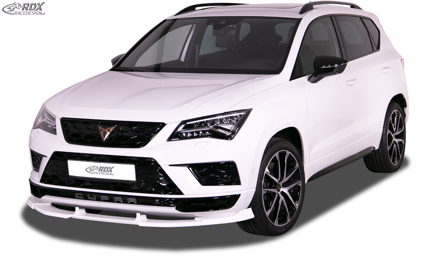 Ajout / Lame de pare-chocs avant RDX VARIO-X pour SEAT Ateca Cupra (-2020) / CUPRA Ateca (-2020)