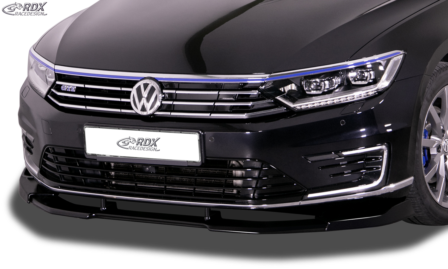 Ajout / Lame de pare-chocs avant RDX VARIO-X pour VW Passat 3G B8 GTE (-2019)