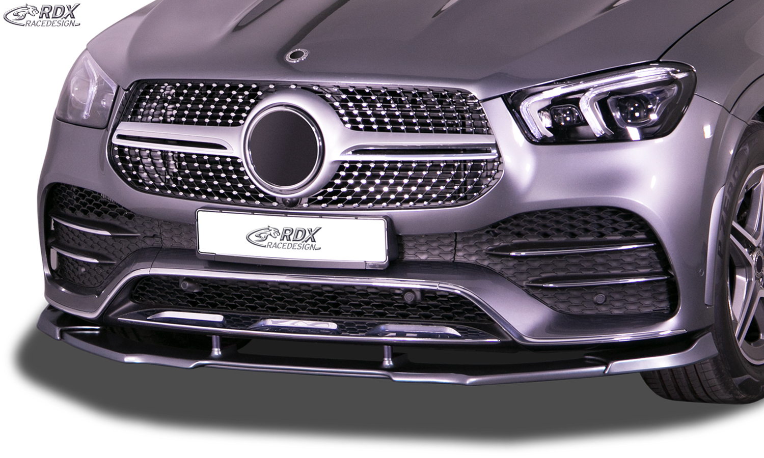 Ajout / Lame de pare-chocs avant RDX VARIO-X pour MERCEDES GLE AMG-Line V167 (2019+)