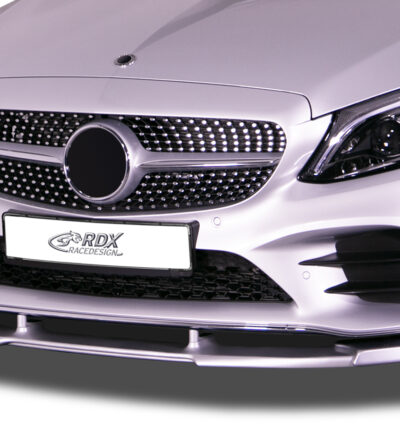 Ajout / Lame de pare-chocs avant RDX VARIO-X pour MERCEDES Classe C AMG-Line W205, S205, C205 (2018+)