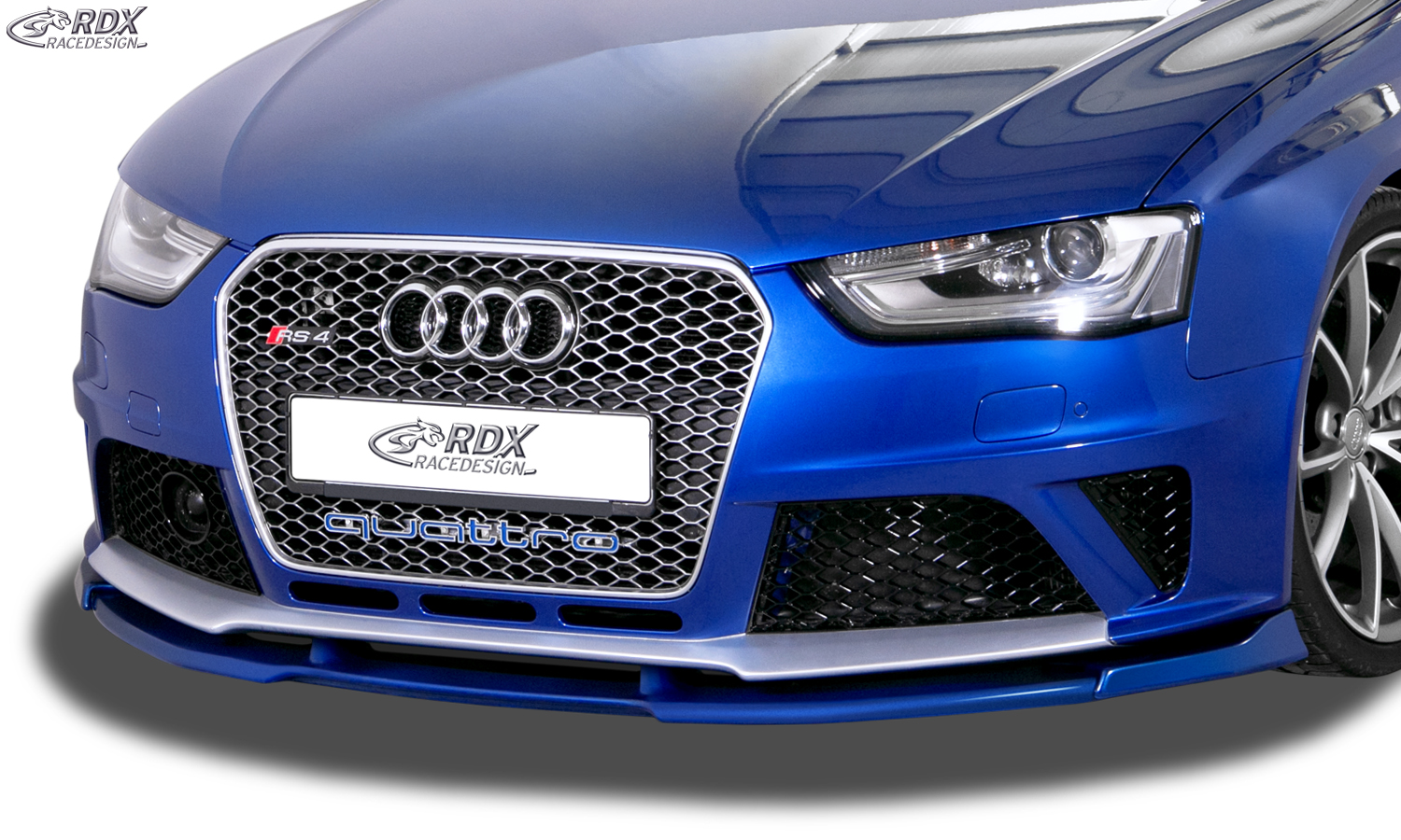 Ajout / Lame de pare-chocs avant RDX VARIO-X pour AUDI RS4 B8