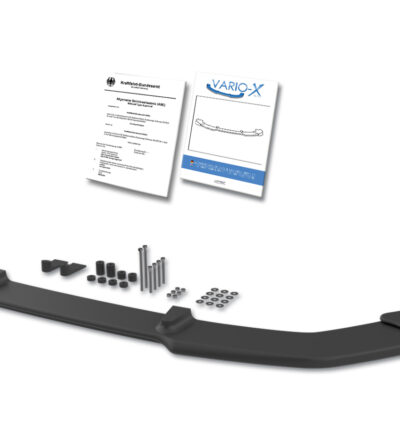 Ajout / Lame de pare-chocs avant RDX VARIO-X pour AUDI A5 -2011 (Coupé + cabriolet + Sportback, pare-chocs avant standard)