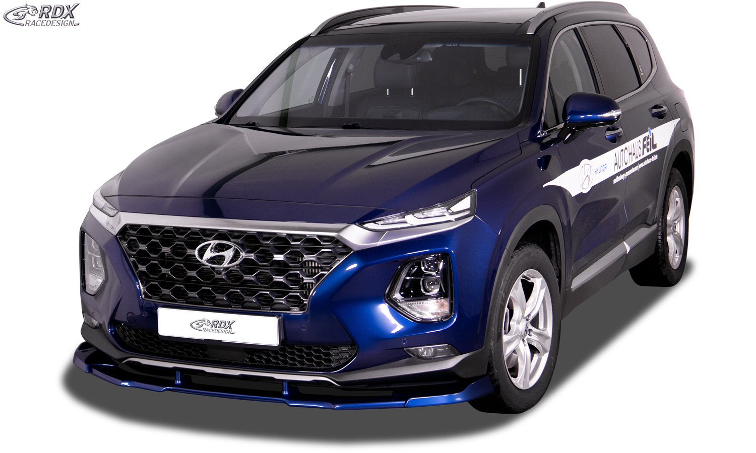 Ajout / Lame de pare-chocs avant RDX VARIO-X pour HYUNDAI Santa Fe (MC) 2018-2020