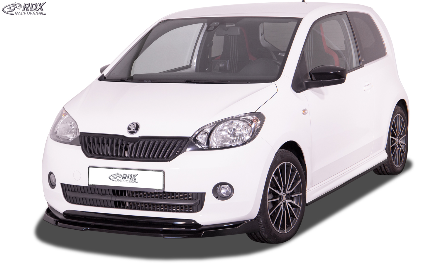 Ajout / Lame de pare-chocs avant RDX VARIO-X pour SKODA Citigo (2011-2017, également pour Monte Carlo)