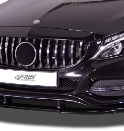 Ajout / Lame de pare-chocs avant RDX VARIO-X pour MERCEDES Classe C W205, S205, C205 (-2018) « V2 » Lame de pare-chocs avant
